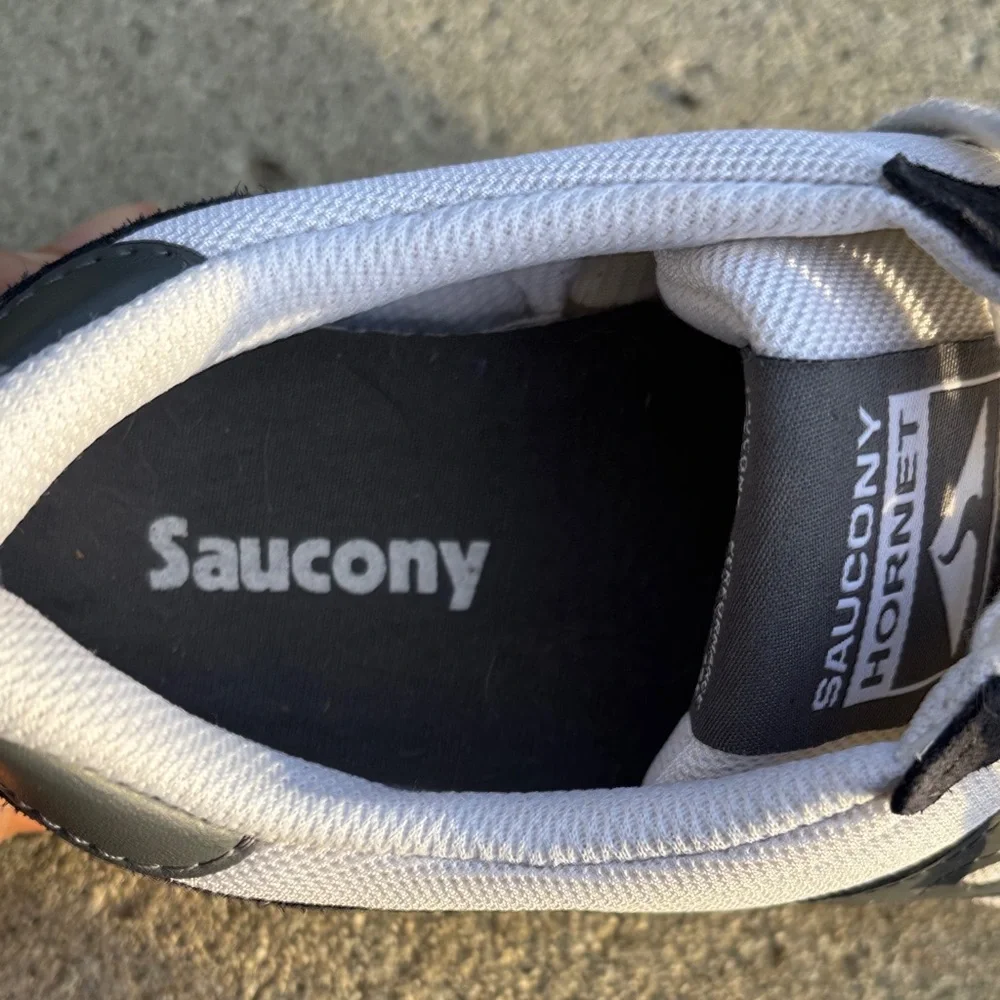 Saucony Men’s Hornet White Vapor Sneakers‎